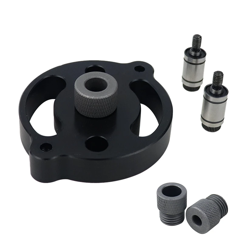 

Woodworking Pocket Hole Jig 6/8/10mm Self-centering Vertical Doweling Jig Drill Guide For Locator Hole Puncher Carpentry Tools