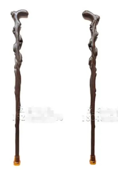 Ручная резьба дракон тростник кран для куриных крыльев нескользящий пожилых