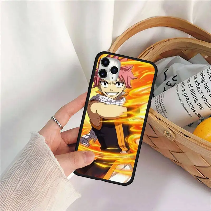 

Anime Manga Fairy Tail Phone Case for iPhone 11 12 pro MINI XS MAX 8 7 6 6S Plus X 5S SE 2020 XR
