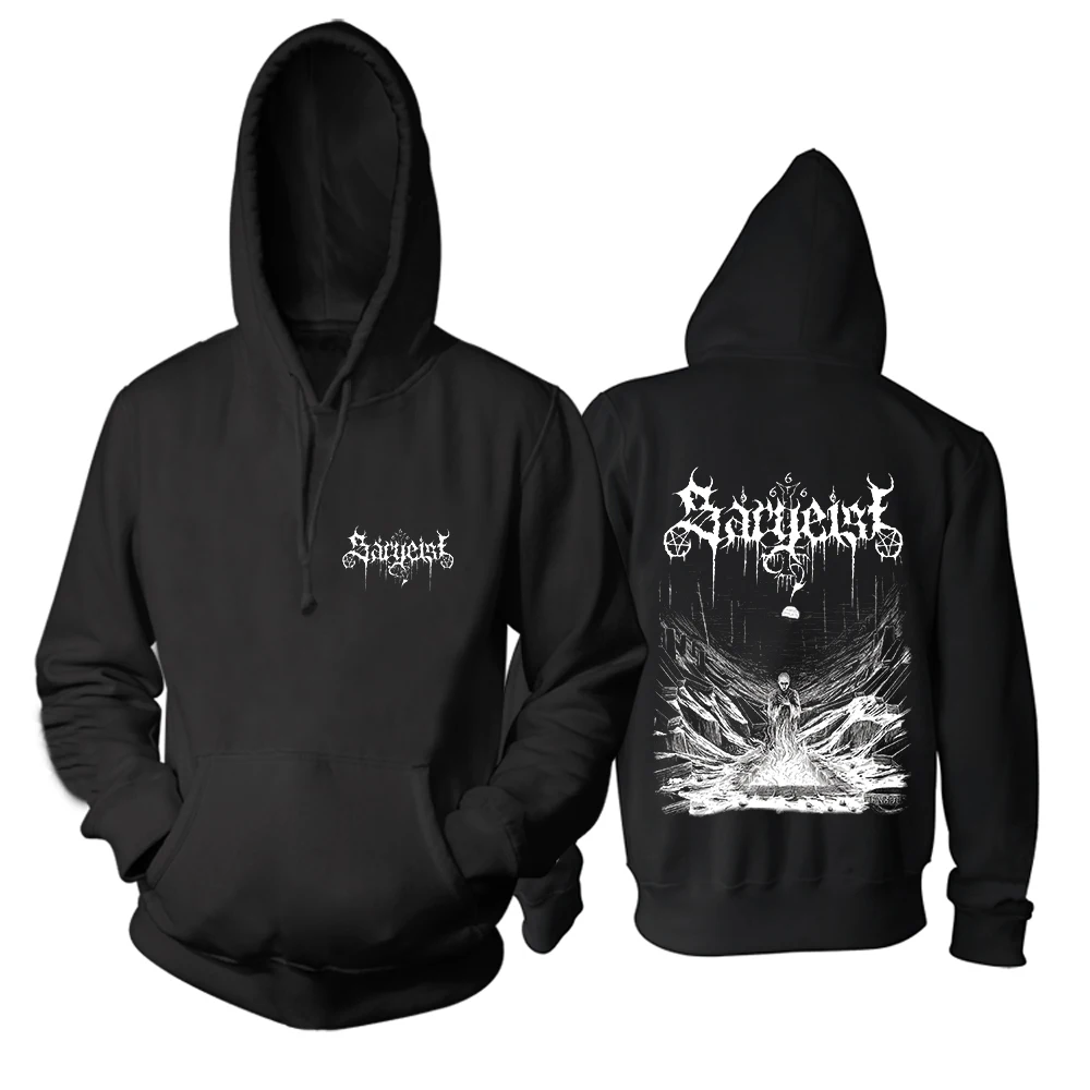 5 Designs Sargeist Rock Band Pollover Sweatshirt Rocker Soft Warm Heavy Extreme Metal Hoodies Sudadera Punk Fleece