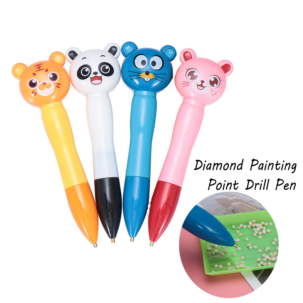 Новый мультфильм кошка мышь панда Тигр 5D алмазная Живопись Точка Дрель Ручка DIY