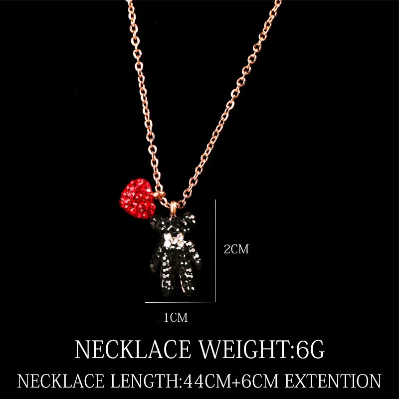 Женское колье из нержавеющей стали fengnee роскошное ожерелье с кулоном в виде