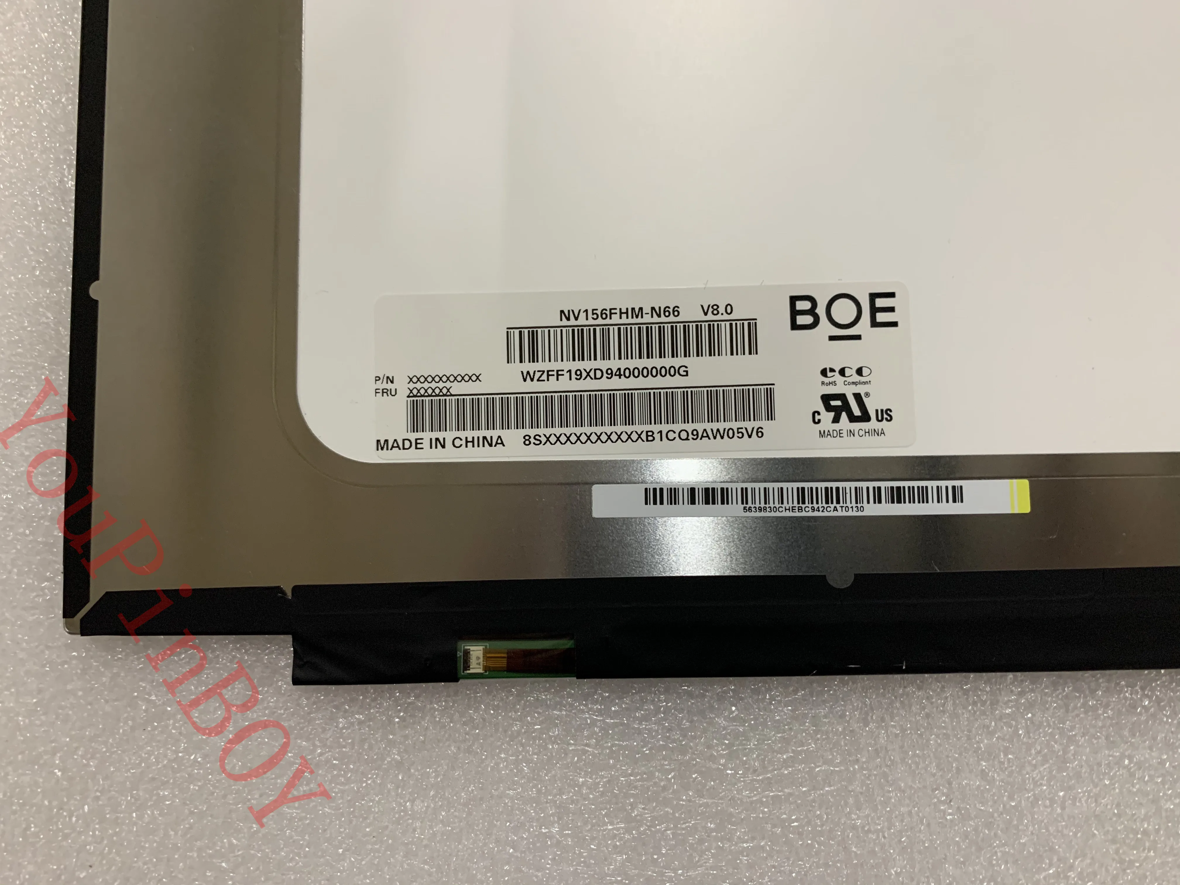 15 6 дюймовый IPS ЖК-дисплей экран NV156FHM-N66 NV156FHM N66 FHD 1920*1080 EDP 30 контактов |