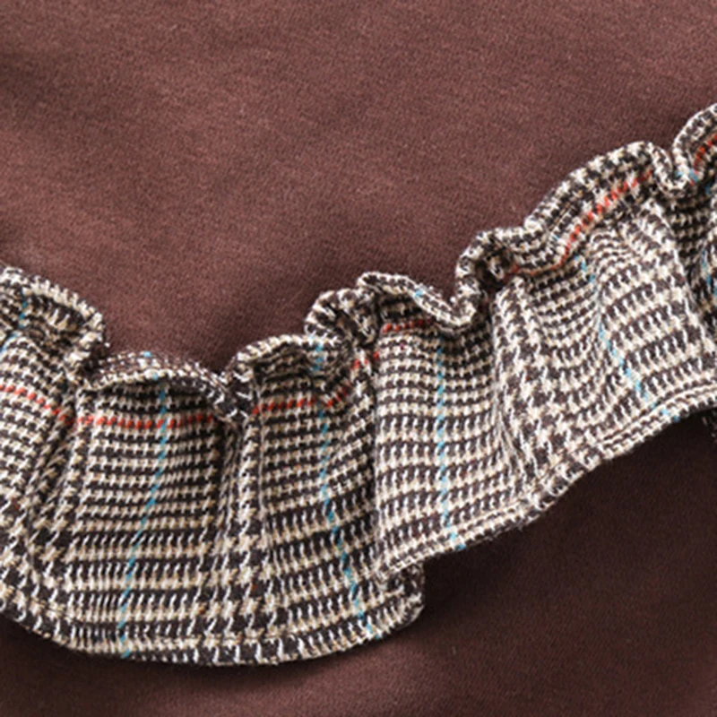 HE Hello Enjoy/Одежда для девочек 2020 одежда рубашка + платье комплект осенне-зимняя