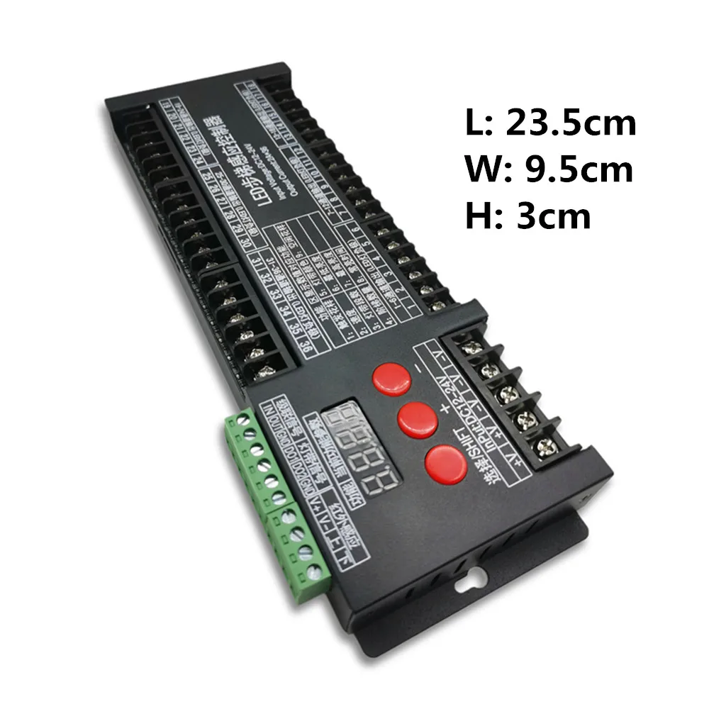 Лестница светодиодный светильник с контролем движения 12 В 24 36 каналов датчик