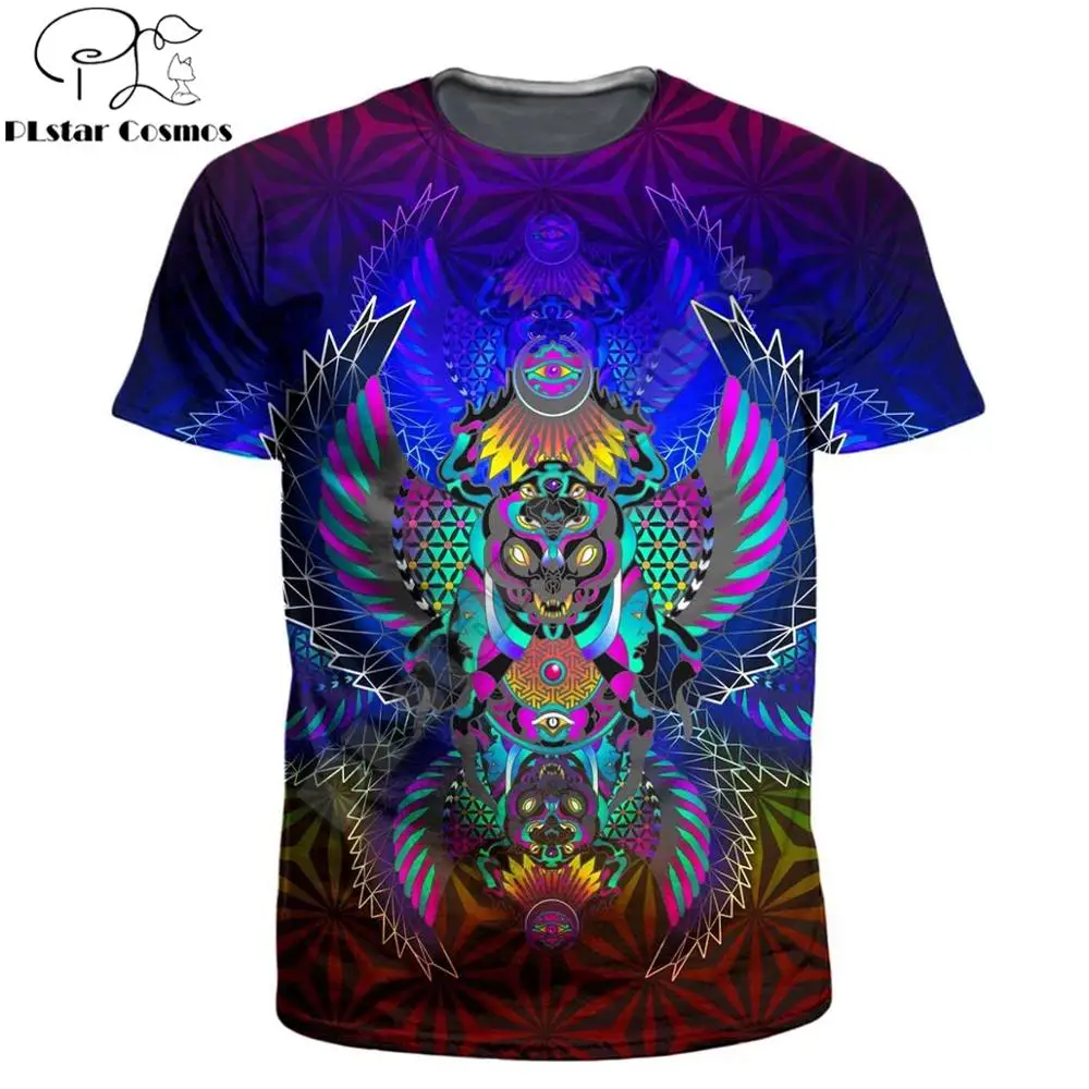 Новинка 2019 стильная модная летняя футболка PLstar Cosmos с коротким рукавом футболки 3D
