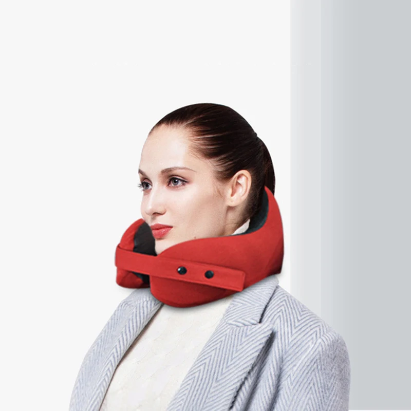 Новая u образная Подушка с эффектом памяти Автомобильная подушка для путешествий