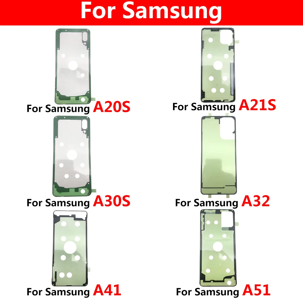 

20PCS, Original Adhesive Sticker Back Housing Battery Cover Glue Tape For Samsung A60 A20S A21S A30S A41 A51 A71 A32 A52 A72