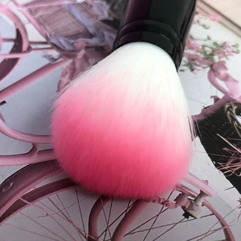 Женские кисти для макияжа профессиональная металлическая ручка двойная головка