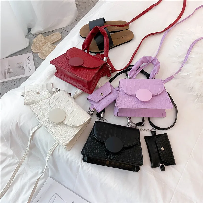 

Shoulder Bag Ms. Mini Bag New Fashion Texture Messenger Bag Wild Shoulder Chain Bag