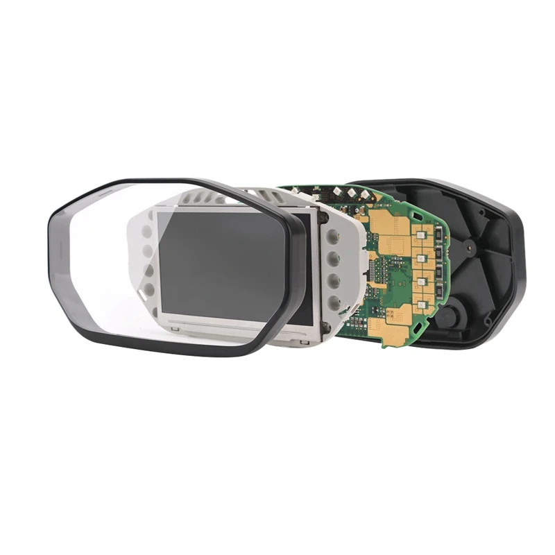 

Top!-Motorcycle General LCD Display TFT Speeeter 6-Speed Backlight Motorcycle Oeter for 1 2 4 Cylinder