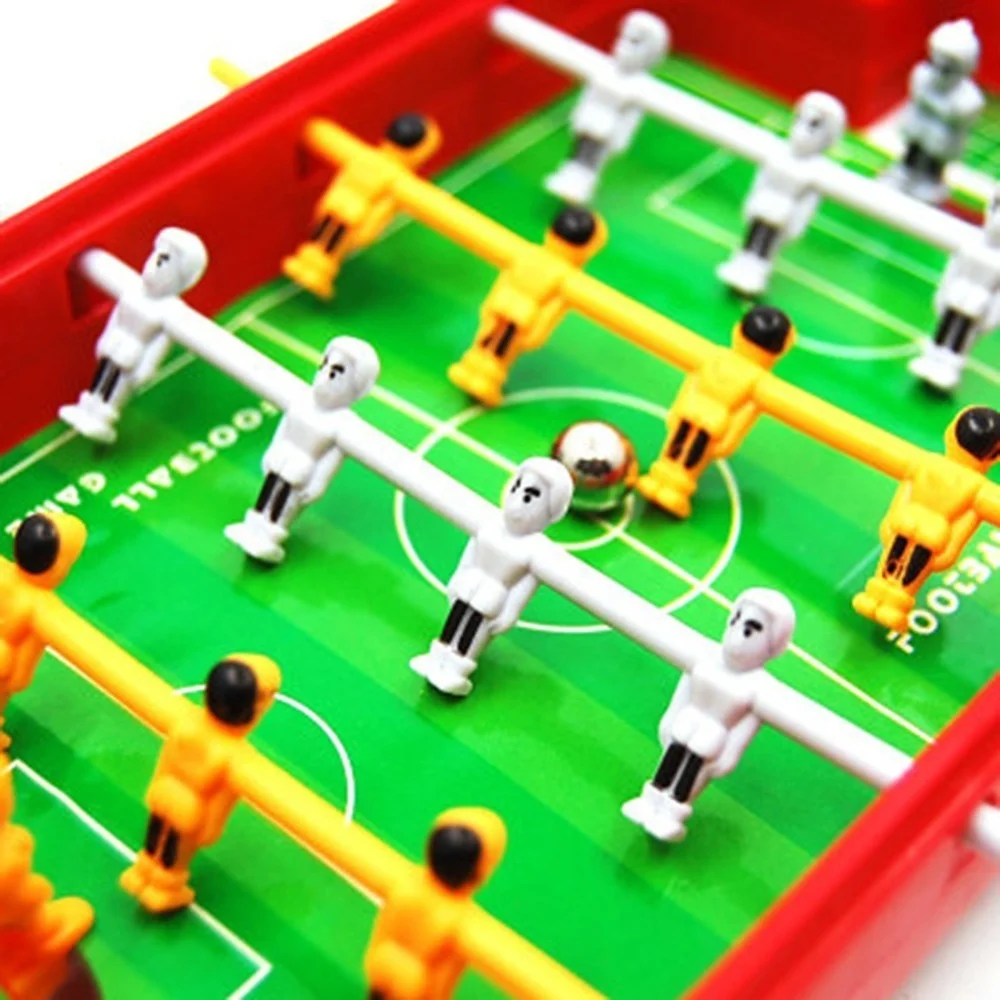 Children Tabletop Foosball Table Football Machines 4 Pole Desktop Toys Games Parent-child Entertainment Gift | Спорт и развлечения