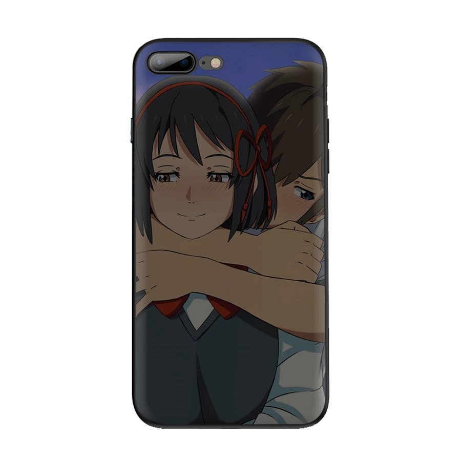 Case for iPhone 7 8 6 6s Plus 11 Pro XR X XS Max Luxury Casing Cover Funny anime girls and boys Cute | Мобильные телефоны и