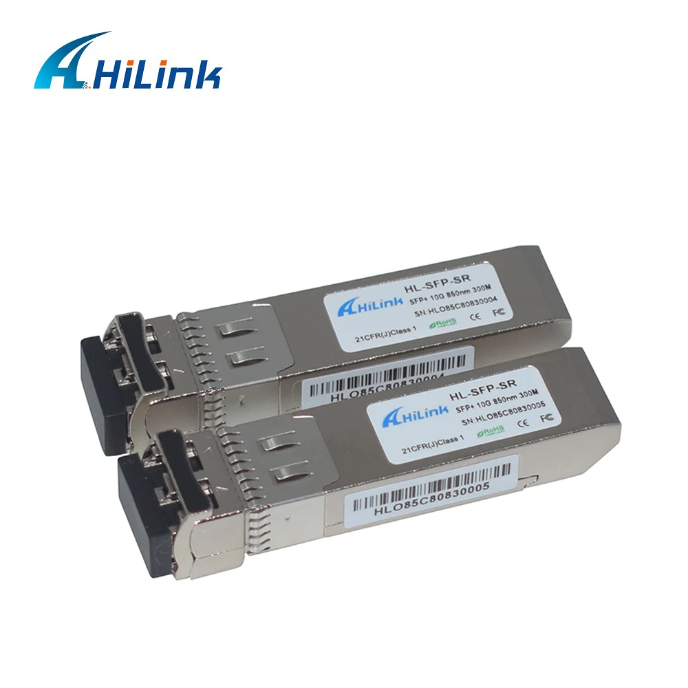 10G SFP + SR многорежимный 850нм 300 м волоконно оптический передатчик|Оптоволоконное