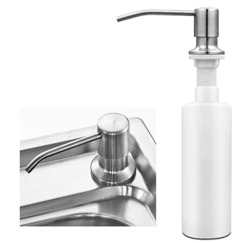 

1PCs 300ml Bathroom Faucet Sink Soap Dispenser Liquid Soap Lotion Dispenser Pump Kitchen Storage Holder Bottle Replace Bottle