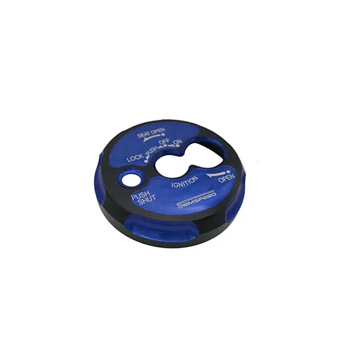 Lock Cover Blue Мотоцикл с ЧПУ Защита двигателя крышка ключа крышка головы мешок крышки протектор для Yamaha NMAX 155 150 125 NMAX 155 N-MAX 155 - Цвет: Lock Cover Blue