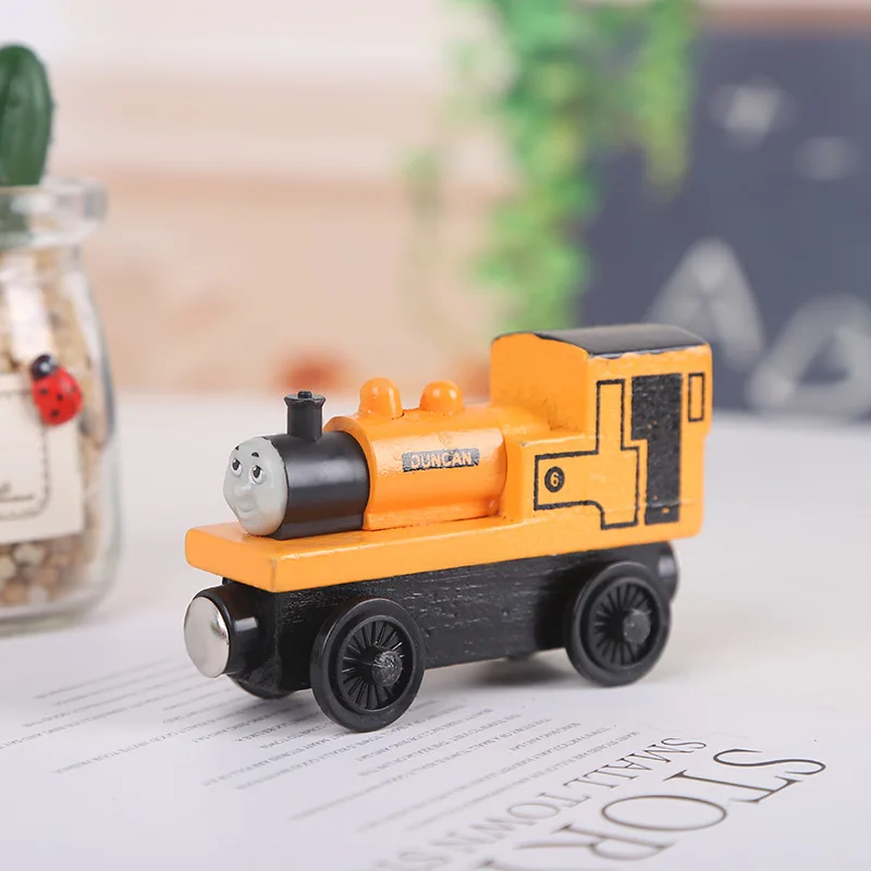 Новинка деревянный поезд Эмили магнитная модель автомобиля магнитные игрушки