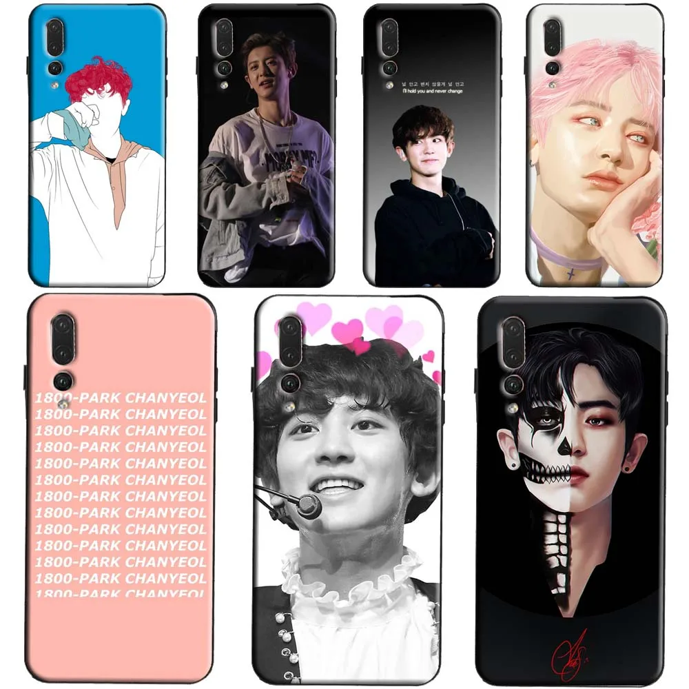 CHANYEOL EXO Case For Huawei P30 Pro P10 P20 P40 Lite P Smart 2019 Z Mate 30 10 20 Cover | Mobile Phone Cases &amp Covers