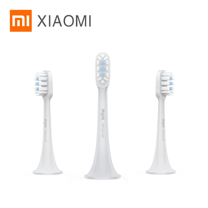 Original XIAOMI MIJIA T300 T301 T500 Sonic Smart Electric Toothbrush Heads 3PCS DuPont brush head Spare Parts Pack Oral Hygiene