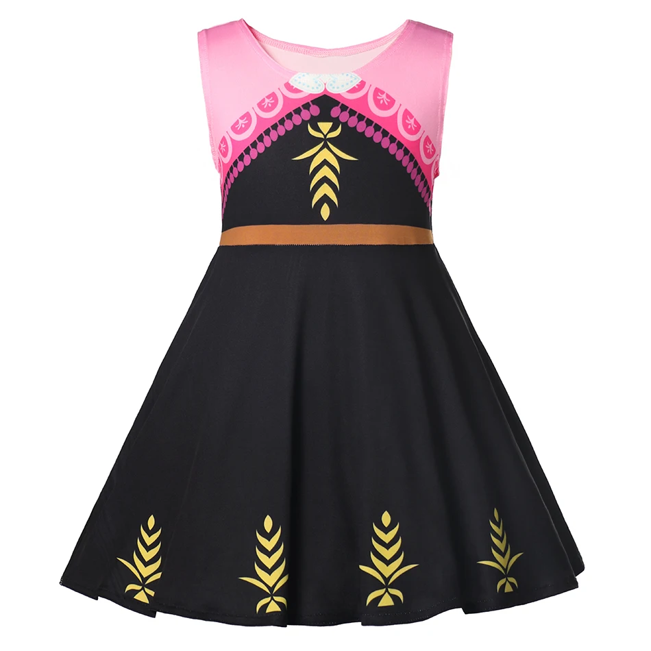Girls Summer Dresses Sleevess Ruffle Floral TUTU Dress Kids Baby Princess Birthday Gift Dot Tulle Costume | Детская одежда и обувь