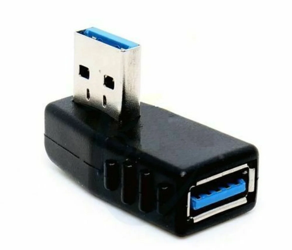 Переходник-удлинитель USB 3 0 A Папа-мама под углом 90 градусов | Компьютеры и офис