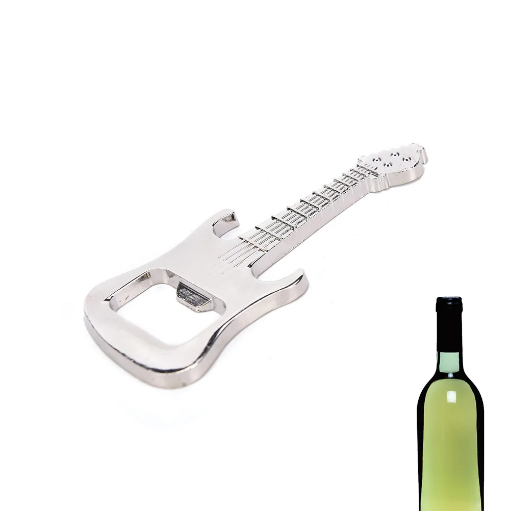 Подарочная пивная открывашка для бутылок в виде гитары из цинкового сплава