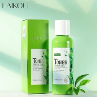 laikou green tea face tonic hydration smooth facial toner skin care anti acne oil control moisturizing whitening soften skin