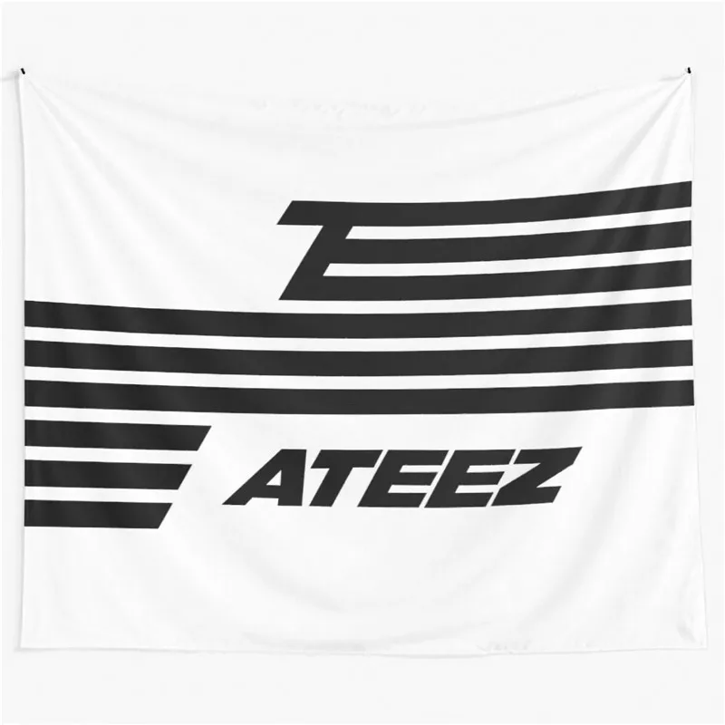 Задний фон Ateez для спальни гостиной колледжа вечевечерние НКИ в общежитии