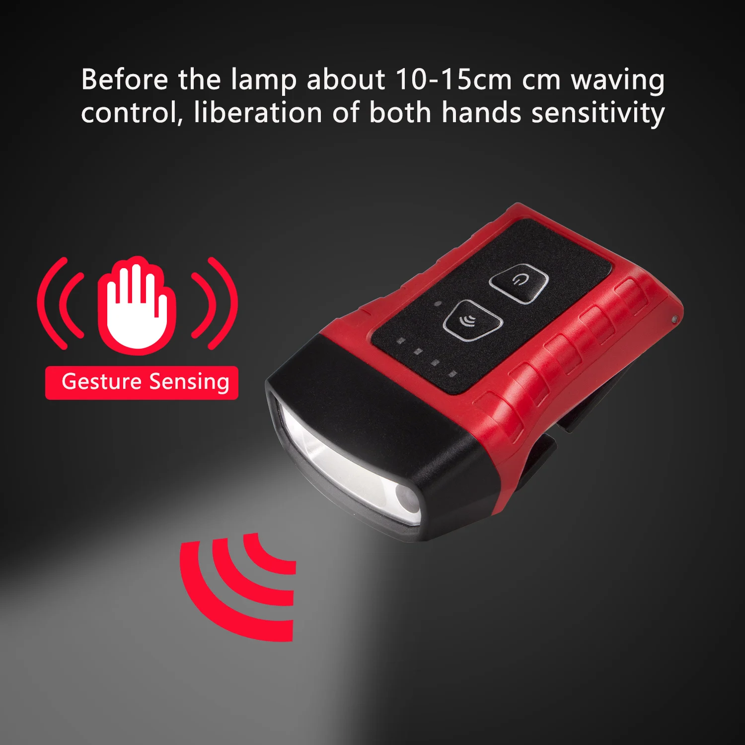 

2021 NEW Portable COB Cap Light Finger Sensor Hat Headlight Headlamp Head Flashlight Light Clip On Light Night Fishing Head Lamp