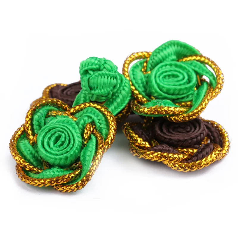 5 пар декоративные пуговицы в виде китайской лягушки|Пуговицы| |