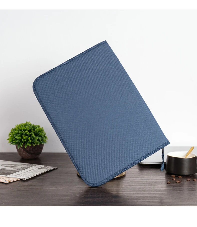 Папка для документов формата А4 из ткани портфель дешевая тканевая папка на
