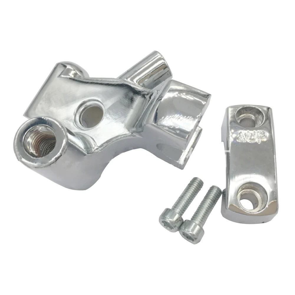 Left Clutch Lever Perch Holder Mirror Base Mount Bracket for Honda Shadow VT600 VT750 VF750 VT1100 VTX VT1300 Motorcycle 25mm | Автомобили
