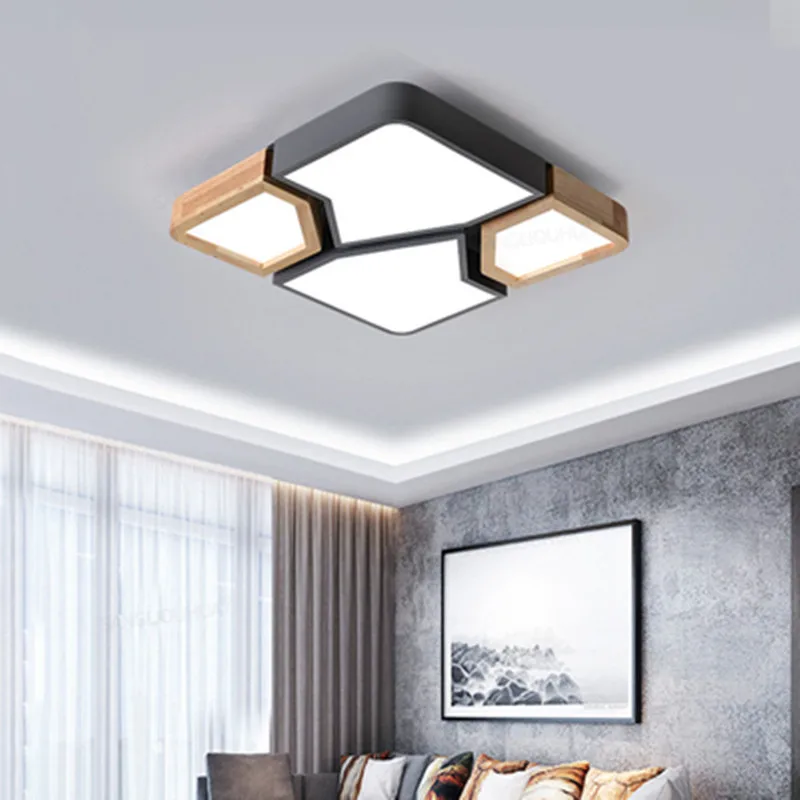 Современные Люстры для гостиной спальни столовой акриловый потолочный