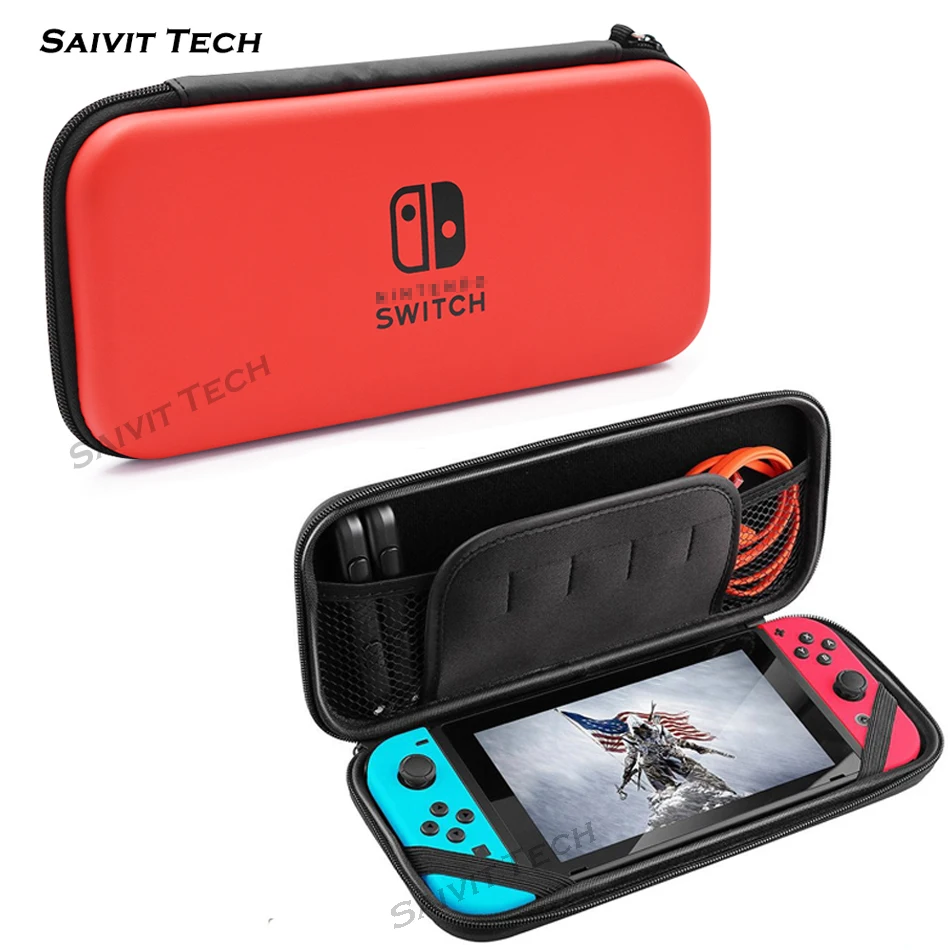 Чехол-футляр для nintendo s Nitendo switch EVA жесткий чехол для переноски дорожный мешочек для хранения для nintendo Switch игровая консоль