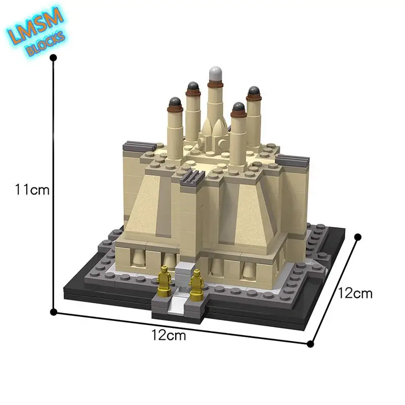 

Star seires Wars Mini JediING-Temple MODULAR HOUSE Building Blocks Bricks Collection constructor Model children's ToyS