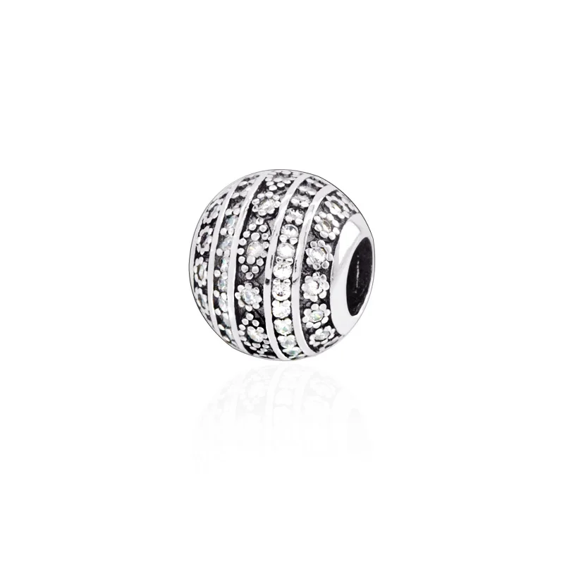 

Trendy 925 Sterling Silver Confidence Charm Beads fit Original pandora Bracelets Women DIY Jewelry