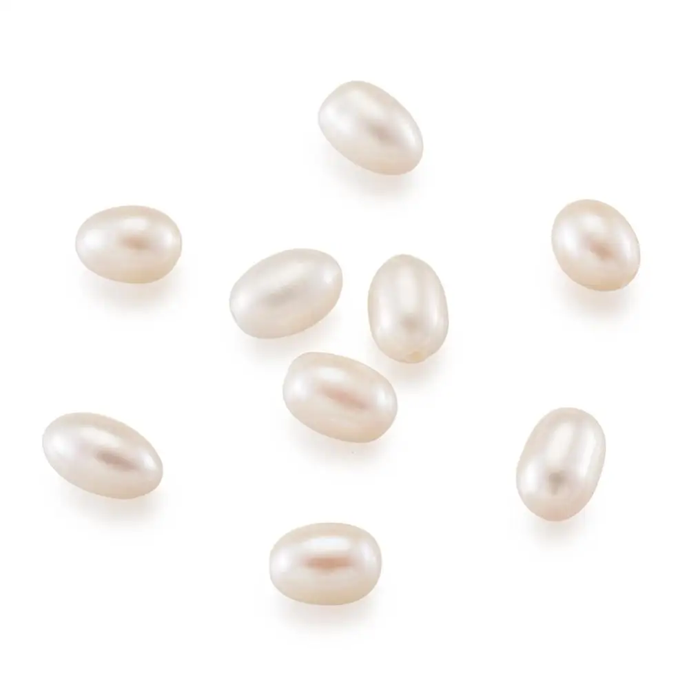 100 шт. натуральный пресноводный жемчуг бусины половина просверленное отверстие