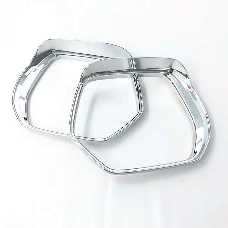 

For Honda CR-V CRV 2017 ABS Chrome Car rearview mirror block rain eyebrow frame panel Cover Trim Car styling accessories 2pcs