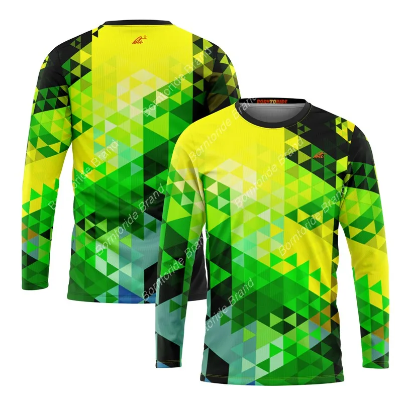 

Enduro Motocross Jersey Mtb Downhill Jersey MX Cycling Mountain 2022 Bike DH Maillot Ciclismo Hombre Quick Drying Jersey