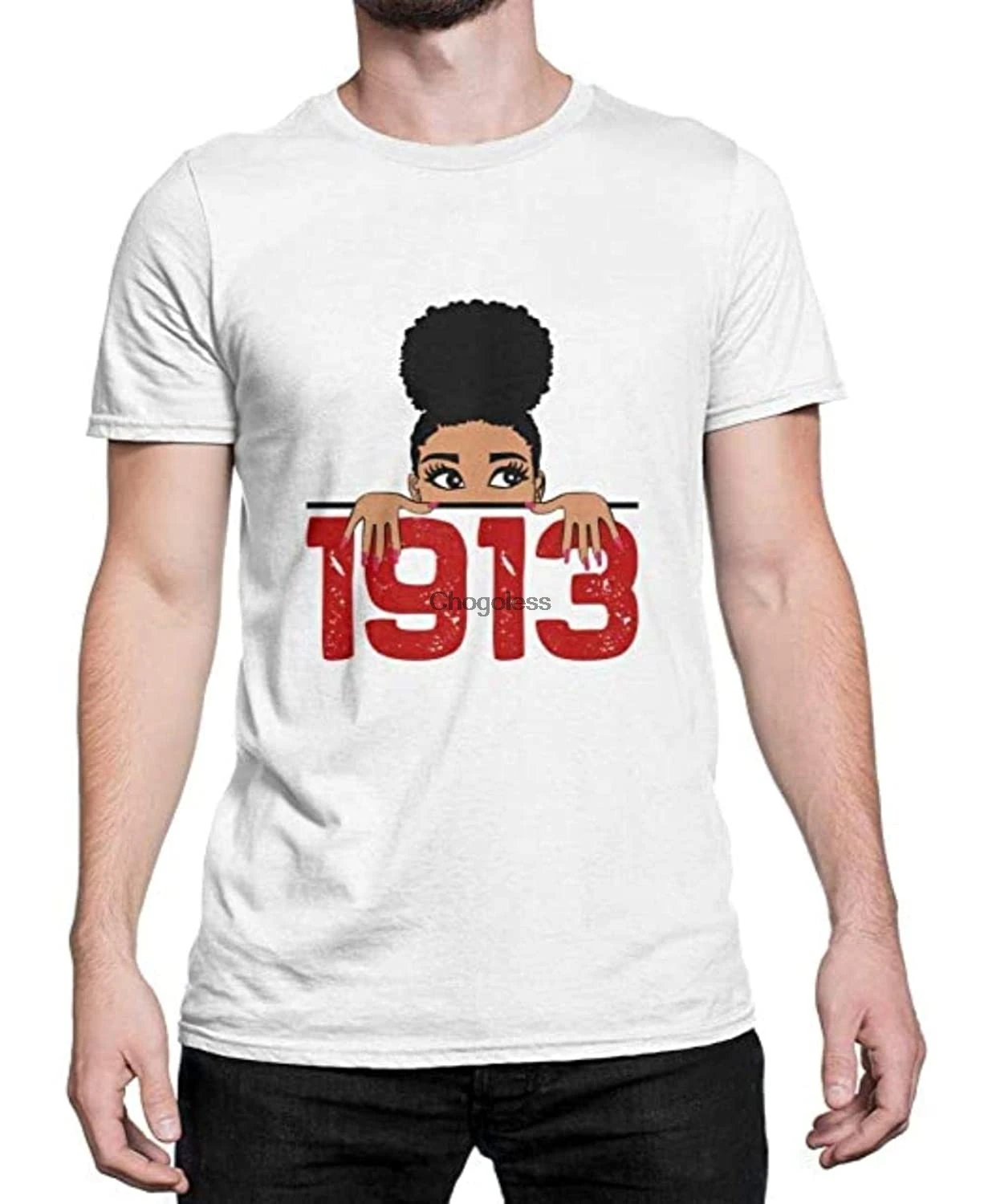 Delta Sorority DST 1913 Sigma Theta параферные подарки белая футболка хлопок размер S3XL(2) |