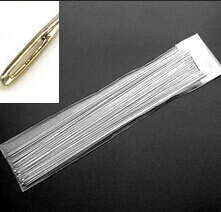 100 Beading Needles Threading Cord Tool 0.45x55mm *tweezers vise	glue gun pliers ring sizer graver jewelry tools