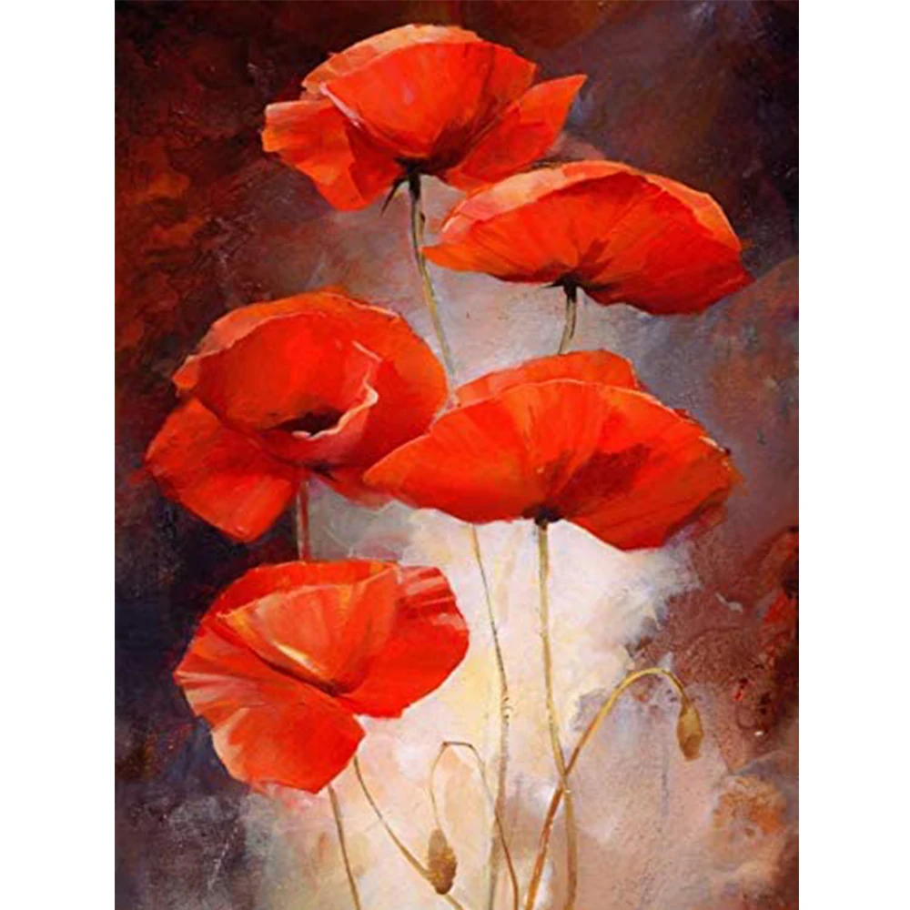

Flower Landscape Pre-Printed 11CT Cross Stitch Embroidery Kit Handicraft Handiwork Knitting Sewing For Adults Design Counted