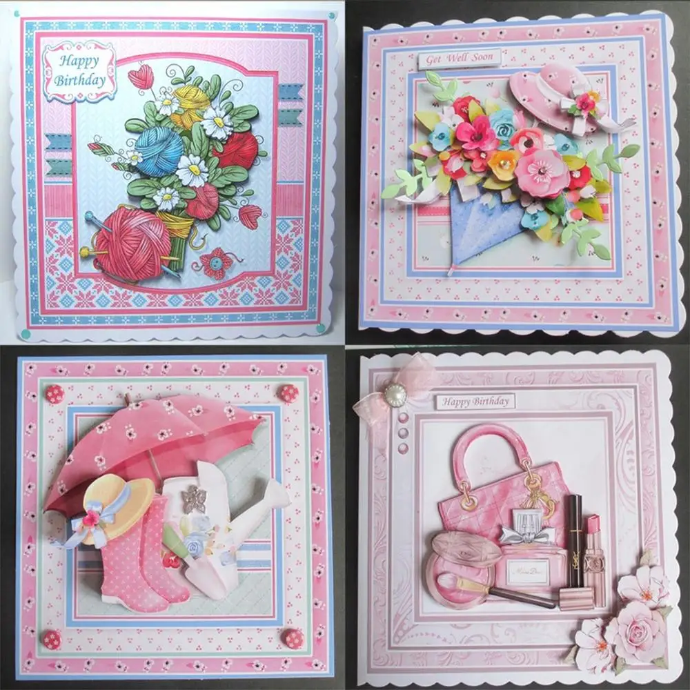 Металлические Вырубные штампы для скрапбукинга вырубные изготовления открыток