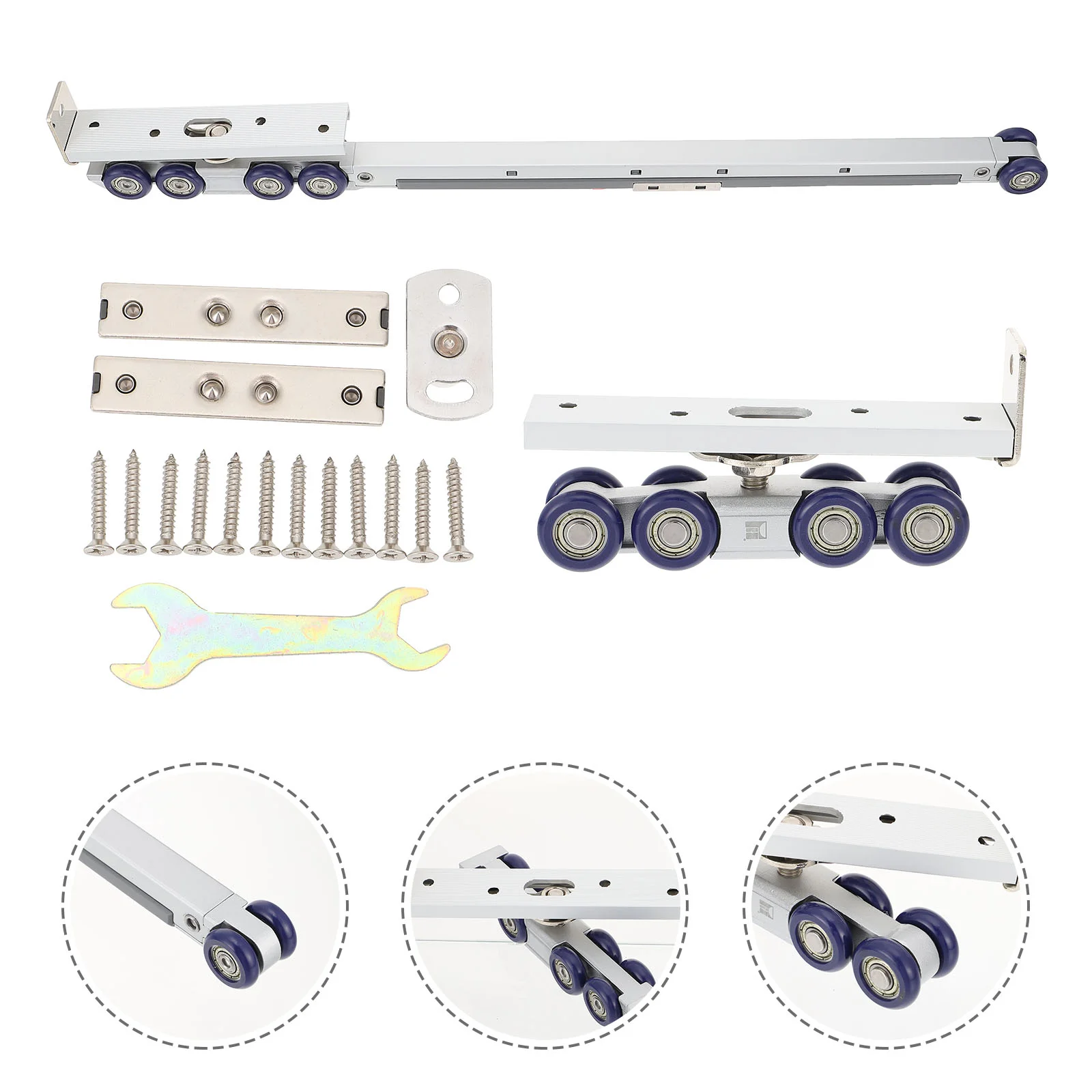 1 Set Door Track Roller Multi-purpose Sliding Accessories | Обустройство дома