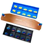 SPB226 SPB326 SPB332 SPB432 держатель токарного инструмента 10 шт. SP300 SP400 Высококачественная режущая пластина для токарного станка CNC SPB держатель инструмента