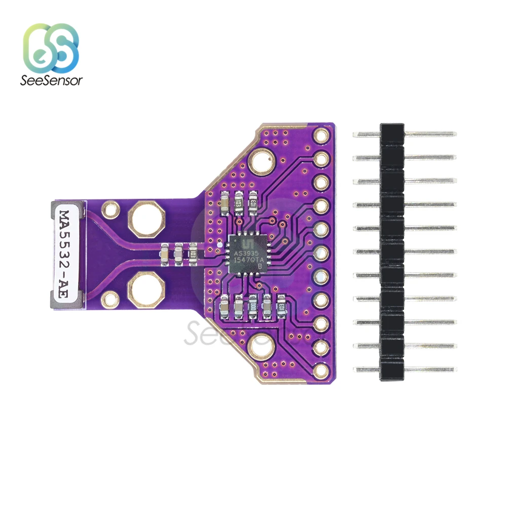 Цифровой модуль датчика грозового сигнала AS3935 с датчиком расстояния SPI I2C IIC