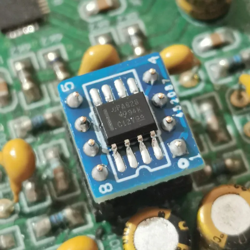 Двухканальный операционный усилитель OPA828 * 2 с низким офсетным ...