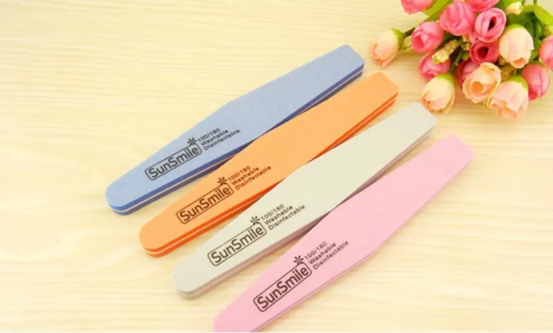 6 шт./партия профессиональная пилка для ногтей буфера долговременный Кристальный