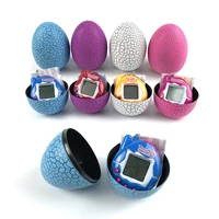 1pc tumbler dinosaur egg multi colors virtual cyber digital pet game toy tamagotchis digital electronic e pet gift
