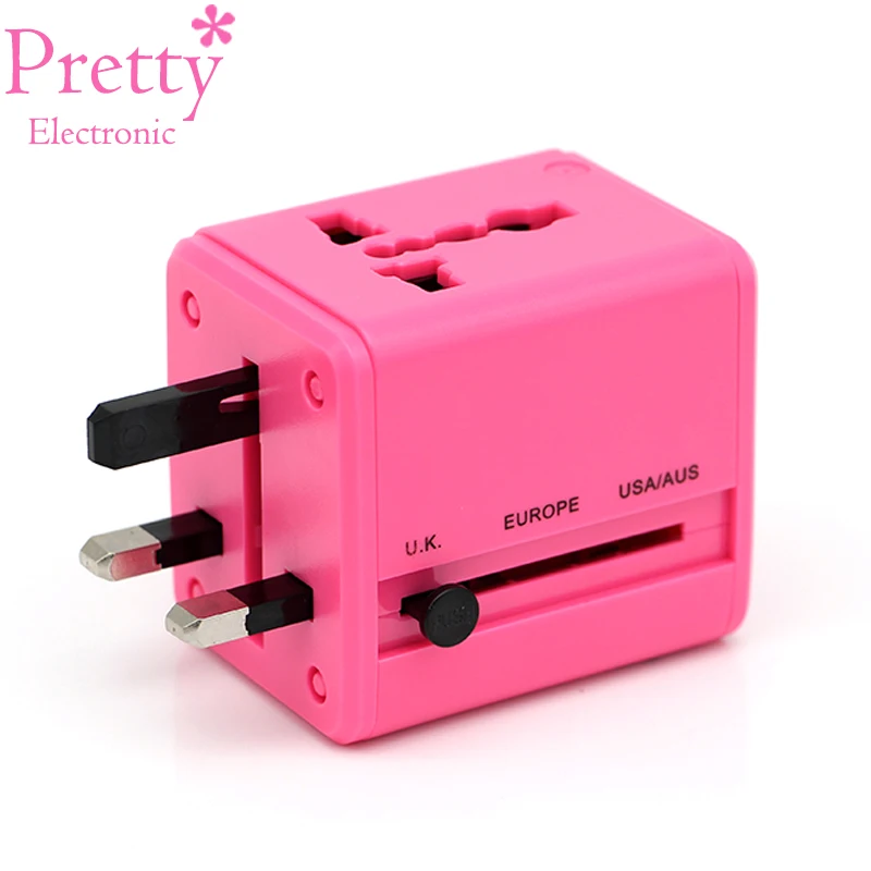 Переходник с двумя USB портами для быстрой зарядки Международная универсальная
